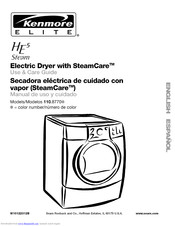 Kenmore Elite He5t Steam Dryer Manual